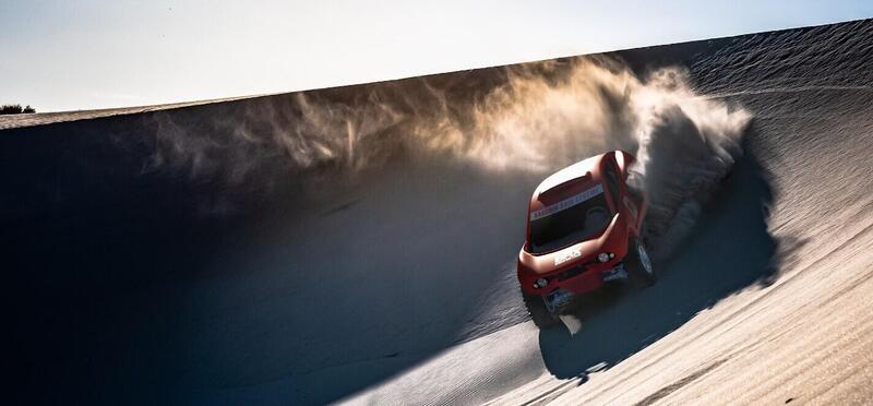 Sebastien Loeb Alla Dakar Con La Prodrive Brx Hunter Motore Ford Gt E