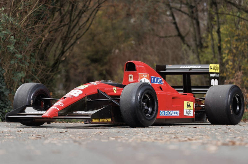 Ferrari F1 643 Allasta La Monoposto Di Jean Alesi E Gianni Morbidelli