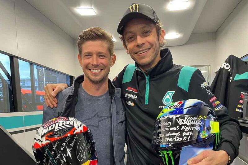 Casey Stoner e Valentino Rossi nella stessa squadra Sì sarebbe potuto