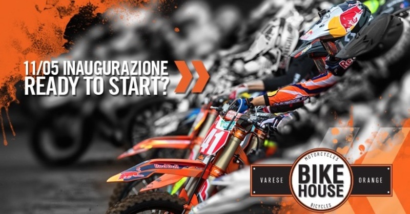 Bike House Orange: KTM sbarca a Varese