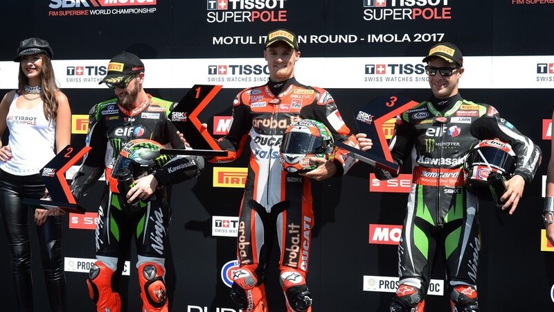 SBK. Davies conquista la Superpole ad Imola