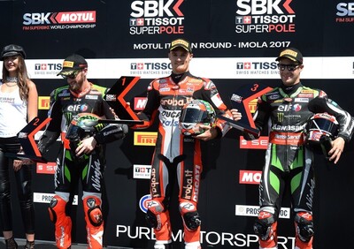 SBK. Davies conquista la Superpole ad Imola