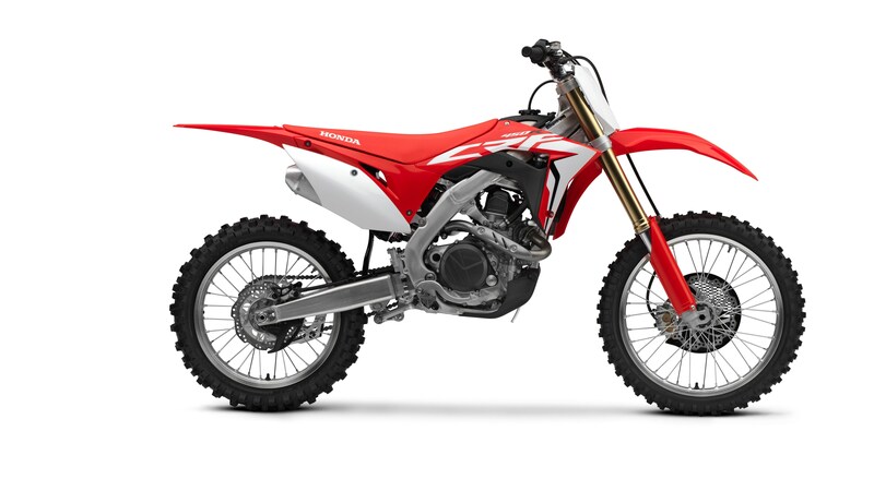 Honda CRF 450R e CRF 450RX versioni 2018