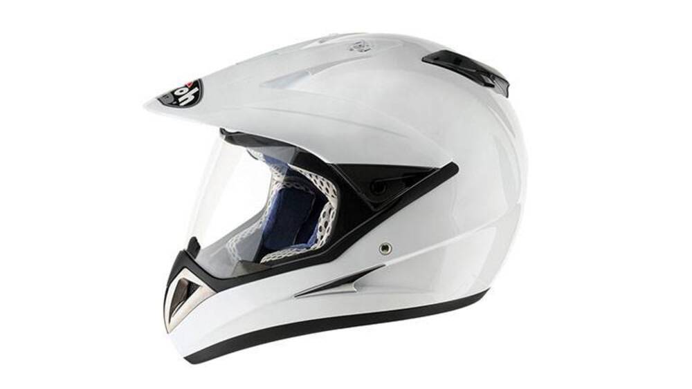 casco cross strada s4 whi Airoh