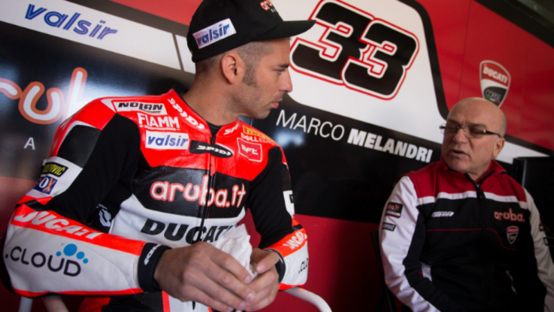 SBK. Giornata di test al Mugello per il team Aruba Ducati