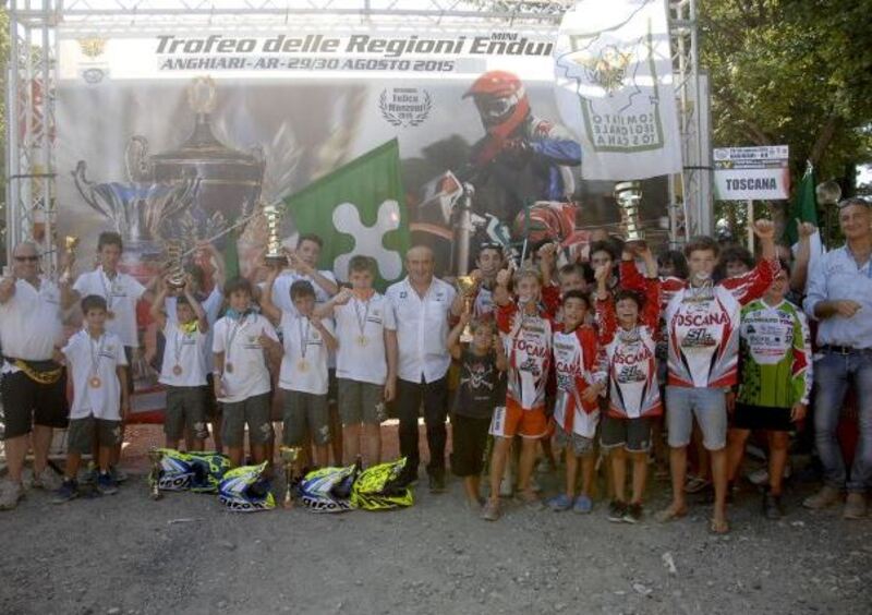 Minienduro: la Lombardia vince il trofeo delle regioni 