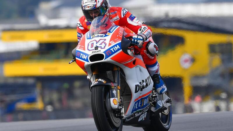 MotoGP 2017. Dovizioso si aggiudica le FP2 del GP di Francia