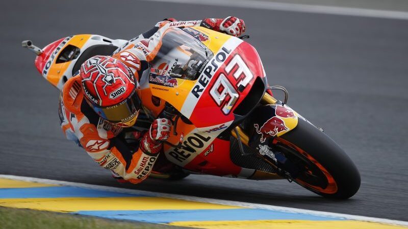 MotoGP 2017. Marquez segna il miglior tempo nel warm up