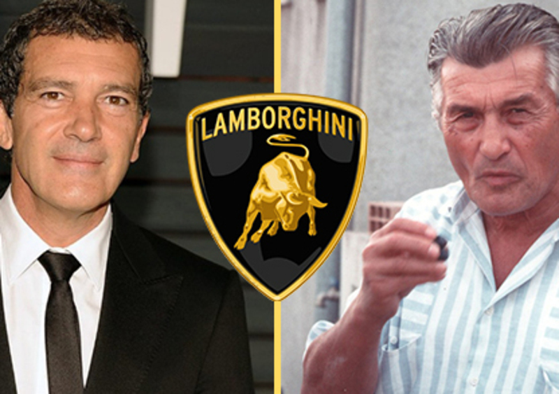 Antonio Banderas interpreter&agrave; Lamborghini nel film dedicato a Ferruccio  