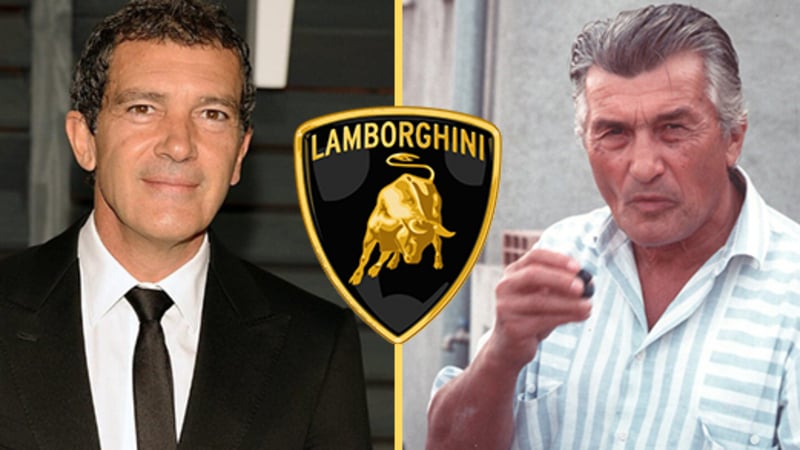 Antonio Banderas interpreter&agrave; Lamborghini nel film dedicato a Ferruccio  