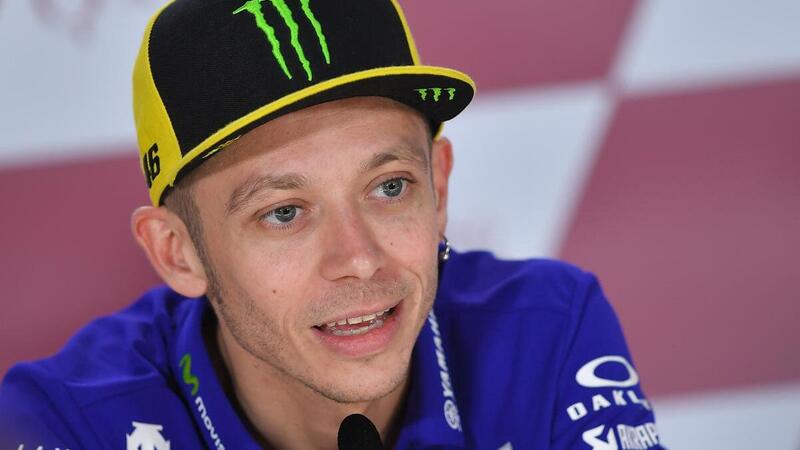 Valentino Rossi, nuova caduta in Motocross