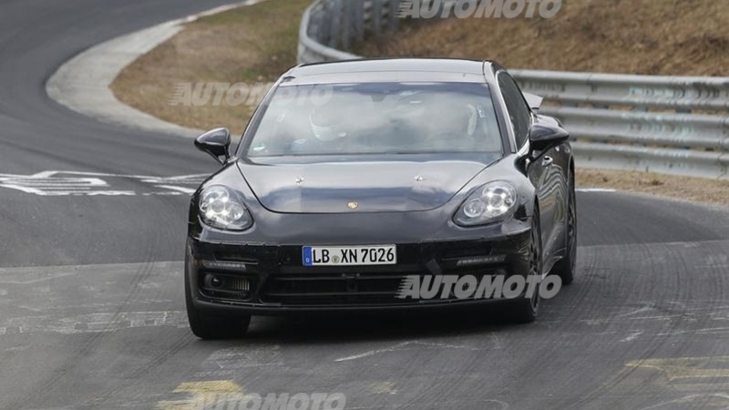 Porsche Panamera, la seconda generazione avvistata al Nurburgring