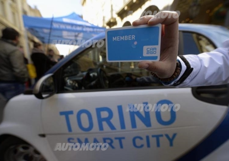 car2go parte anche a Torino