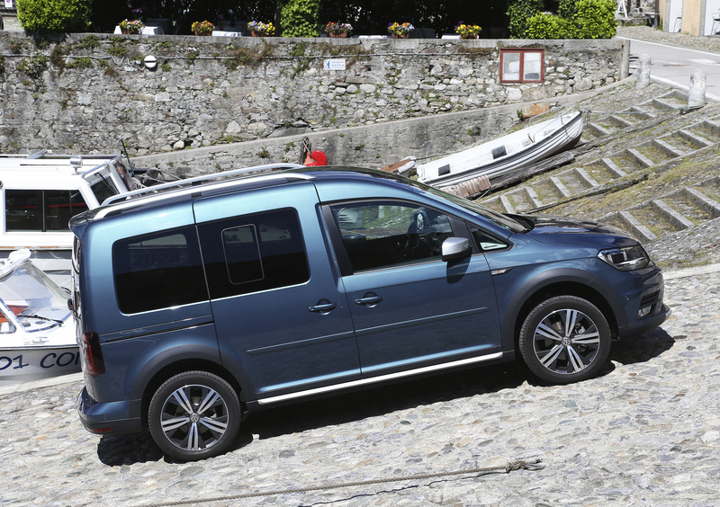 Volkswagen Caddy TGI a metano. Puliti alla meta