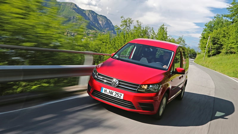 Volkswagen Caddy TGI a metano. Puliti alla meta