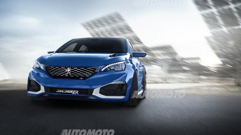 Peugeot 308 R HYbrid, la 308 da 500 CV &egrave; ibrida plug-in