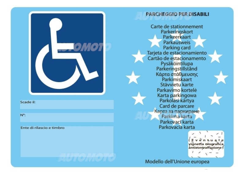 &Egrave; reato parcheggiare negli spazi per disabili