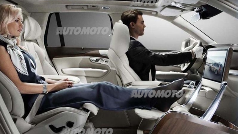 Volvo XC90 Lounge Console concept: abitacolo da mille una notte