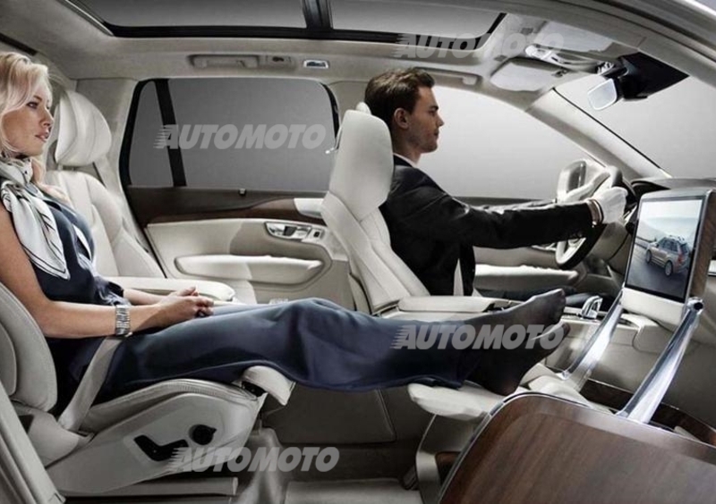 Volvo XC90 Lounge Console concept: abitacolo da mille una notte