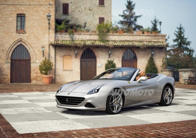 Ingrid Bergman e Jacqueline Kennedy ispirano una speciale Ferrari California T