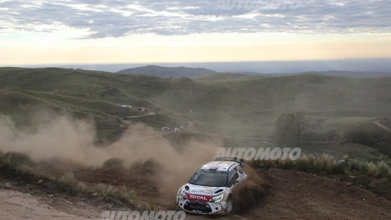 WRC 2015. Argentina Day 2. Meeke (Citroen Ds3) ancora in testa