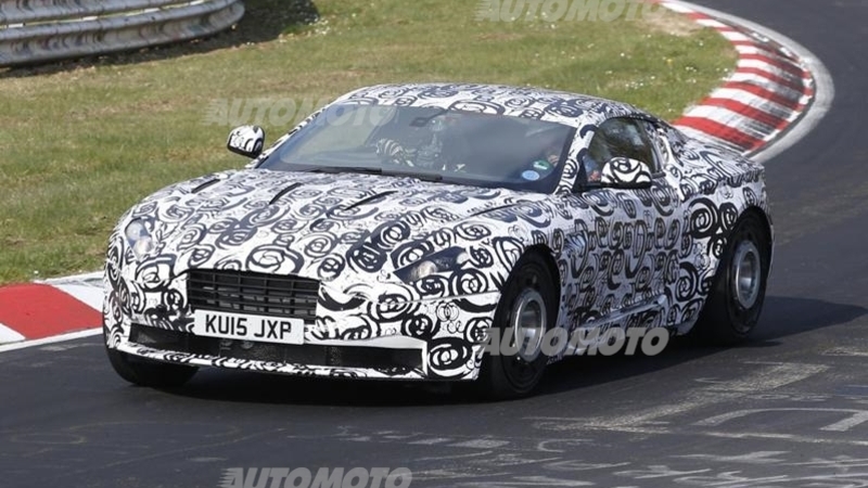 Aston Martin: la prossima DB11 si prepara al Nurburgring