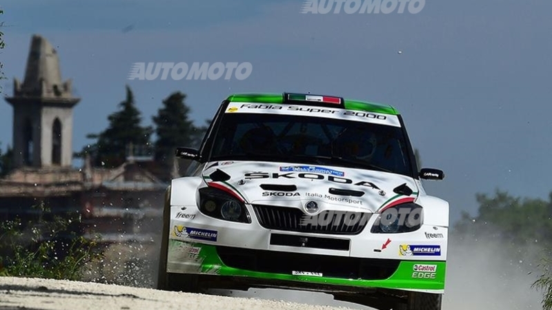 CIR 2015. Adriatico Day 1: in testa Scandola (Fabia S2000)