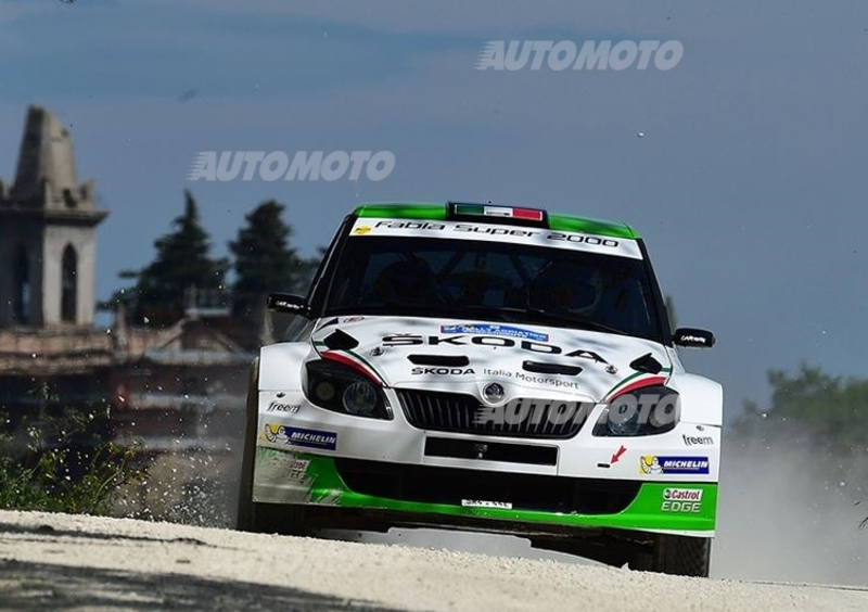 CIR 2015. Adriatico Day 1: in testa Scandola (Fabia S2000)