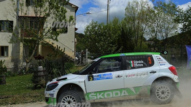 CIR 2015. Adriatico. La Gara Perfetta di Scandola (Skoda Fabia S2000)