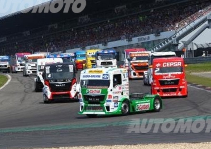 FIA European Truck Racing Championship: il team Hahn con Castrol