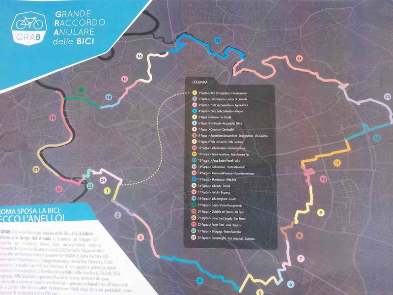 Roma, un GRA per le bici: &egrave; il progetto &ldquo;GRAB&rdquo;