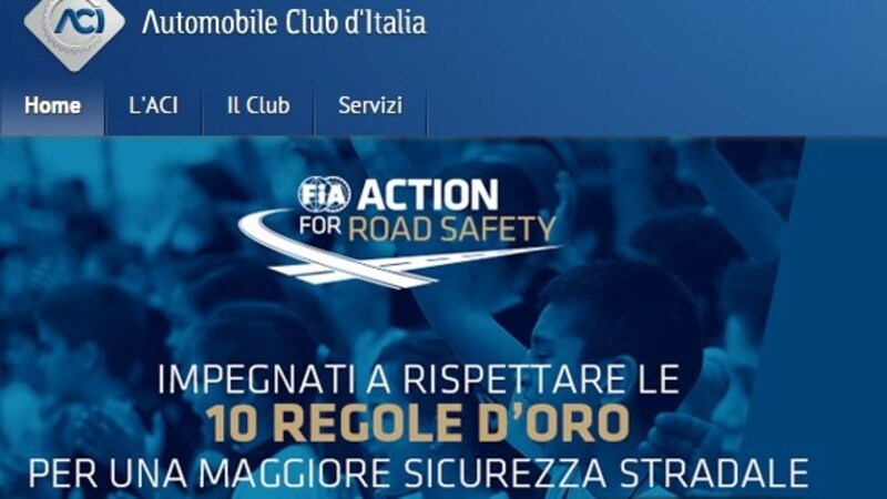 Sicurezza stradale: ACI invita a sottoscrivere le 10 regole d&#039;oro