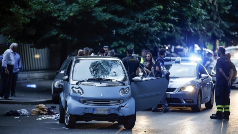 Roma, donna investe otto persone. Era sotto l&#039;effetto della cocaina