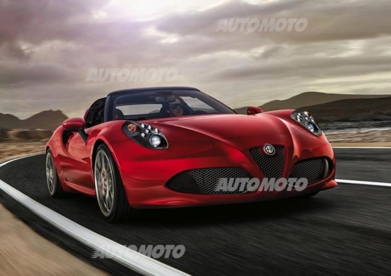 Alfa Romeo 4C Spider: i prezzi per il mercato italiano