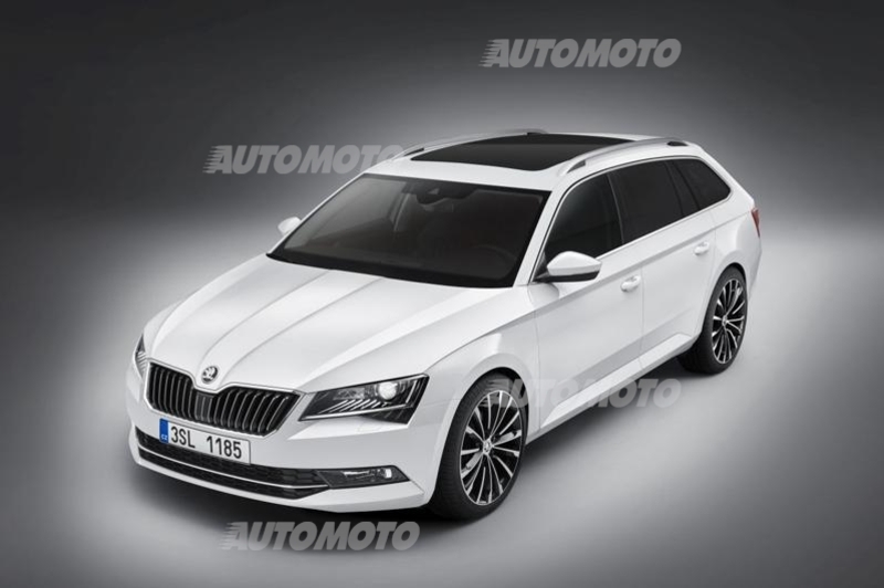 Nuova Skoda Superb, ecco la versione wagon