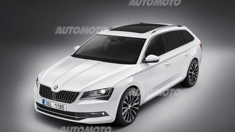 Nuova Skoda Superb, ecco la versione wagon