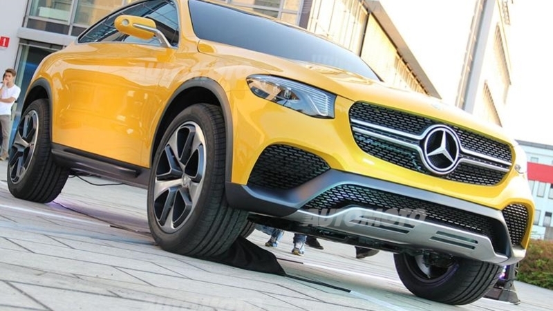 Mercedes GLC Coup&eacute; concept: l&#039;anti-X4 si lascia ammirare in Italia