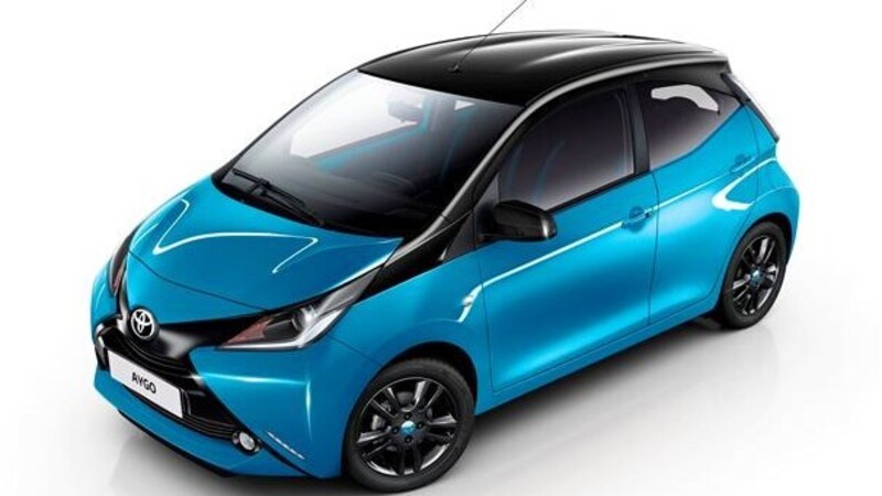 Toyota Aygo x-cite, il nuovo allestimento bicolore