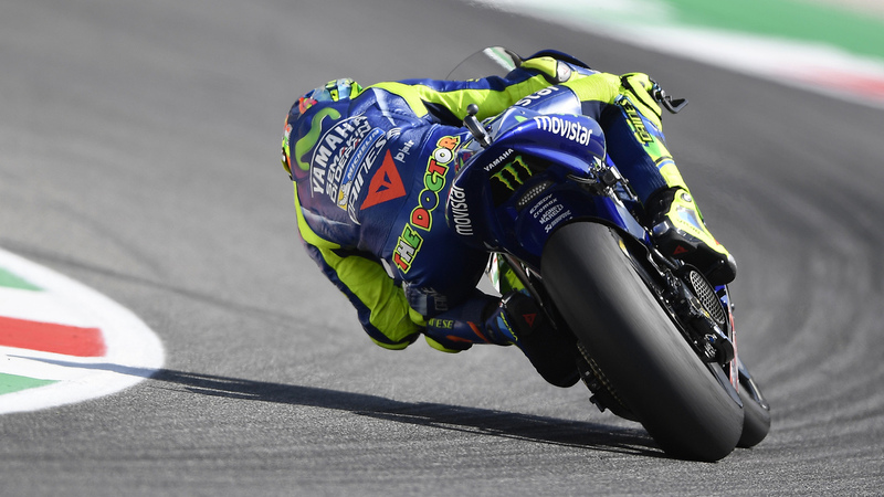 MotoGP 2017. Rossi &egrave; il pi&ugrave; veloce nelle FP3 al Mugello