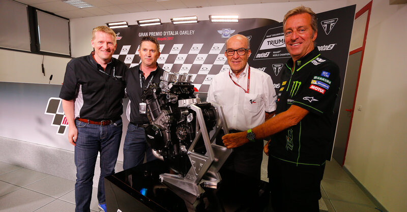 Moto2: motore Triumph dal 2019 