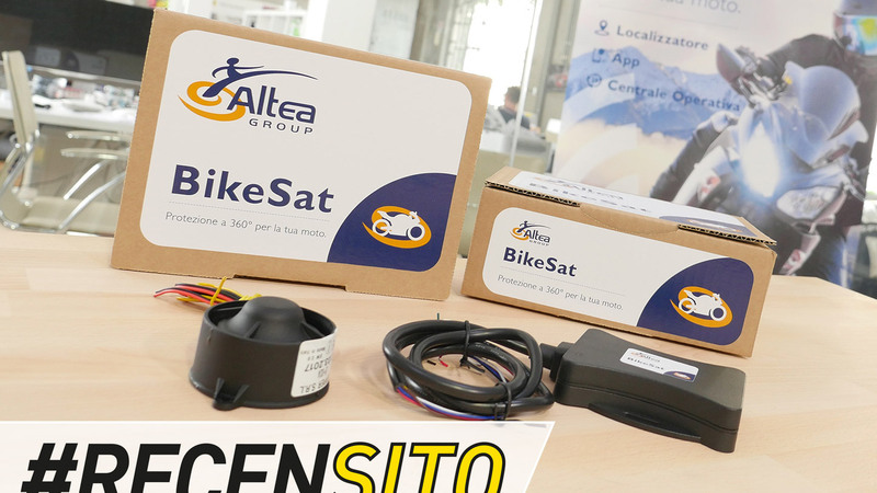 Altea BikeSat Crash &amp; Sicurezza. Recensione del sistema di sicurezza e assistenza telematica