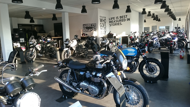 Triumph inaugura la nuova concessionaria a Torino