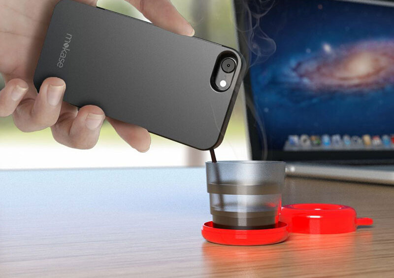 Mokase, la cover che trasforma l&#039;iPhone in caffettiera