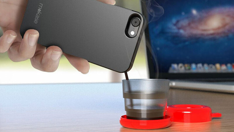 Mokase, la cover che trasforma l&#039;iPhone in caffettiera