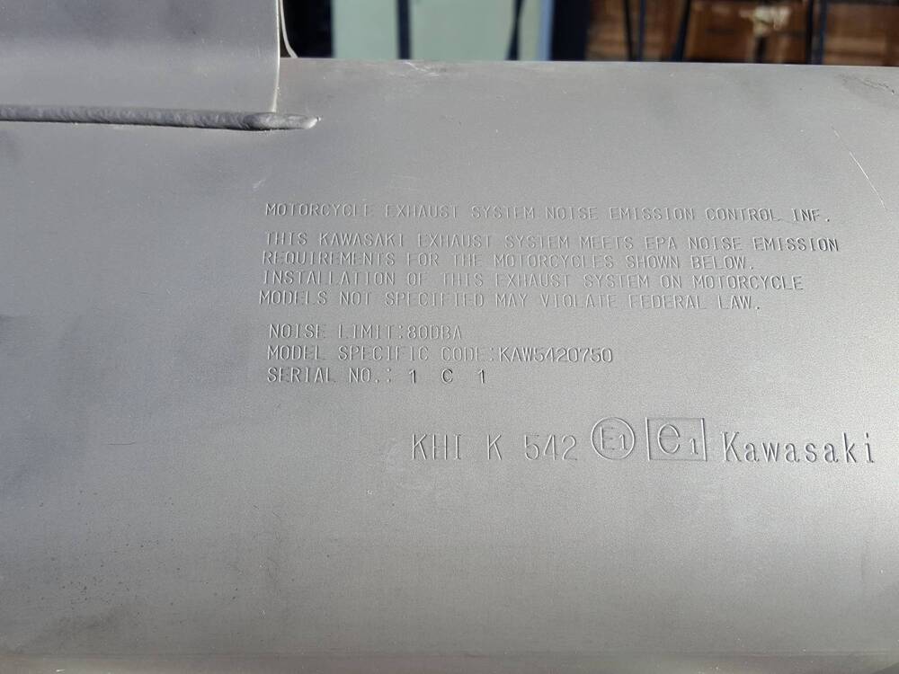 Scarico Kawasaki Z750R (10)