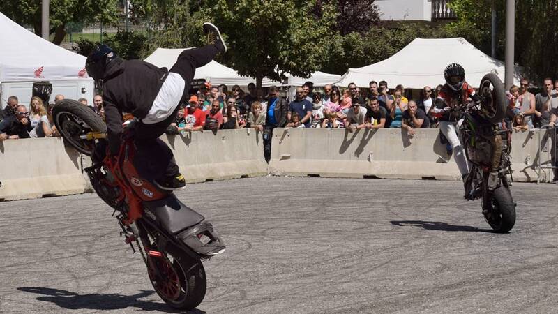 Stelvio Stunt Competition Match, gare di abilit&agrave; al Raduno