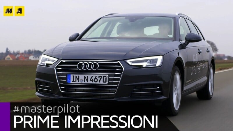 Audi A4 Avant g-tron, 170 CV a metano [Video primo test]