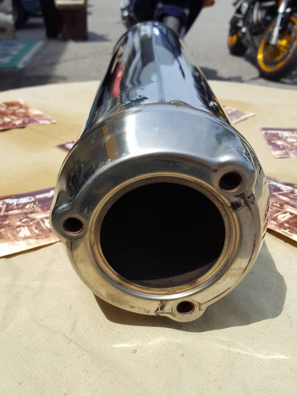 Scarico Triumph TT600 (3)