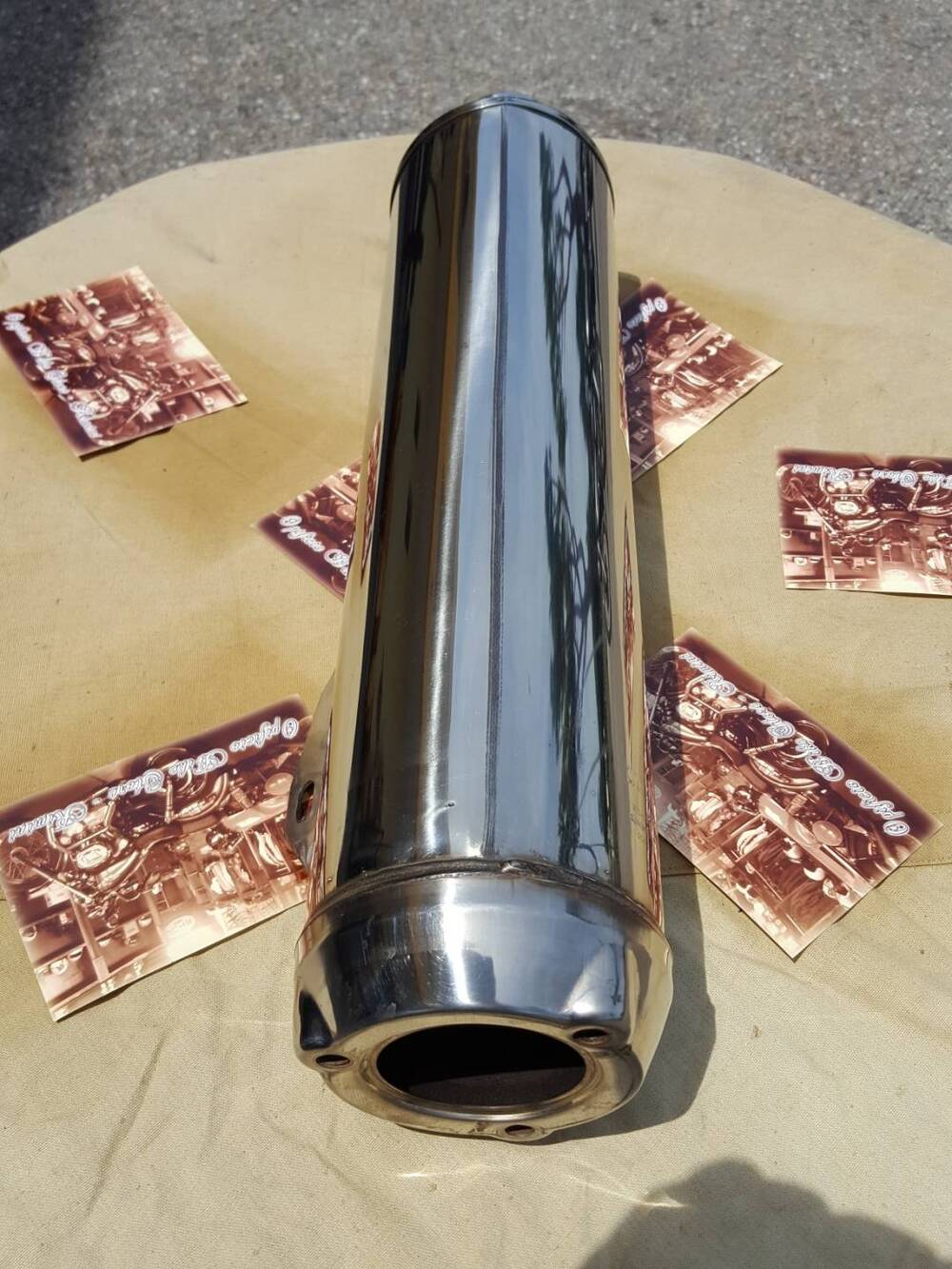 Scarico Triumph TT600 (2)