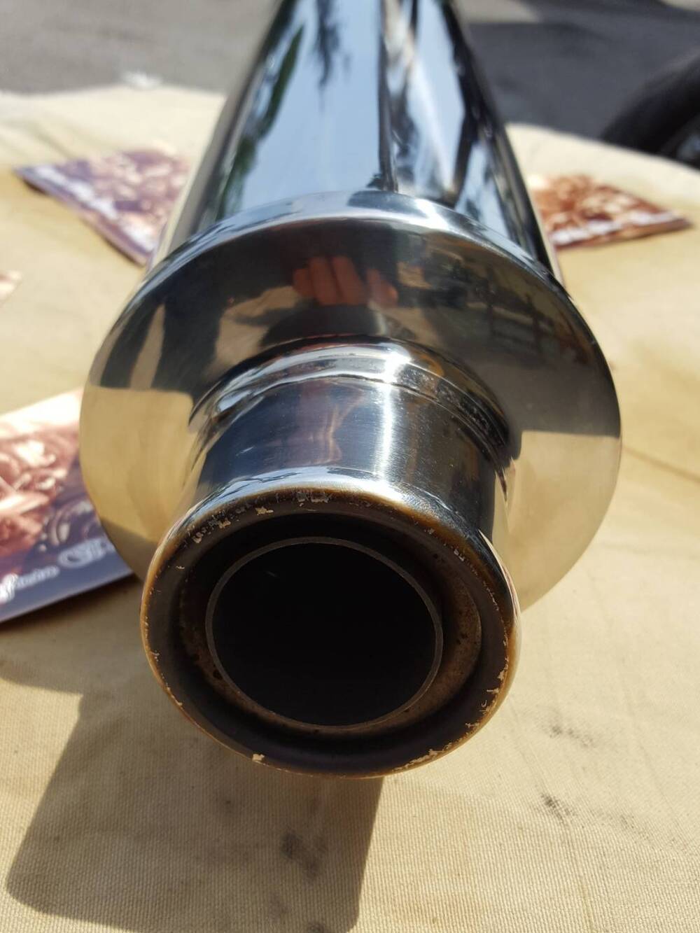 Scarico Triumph TT600 (4)